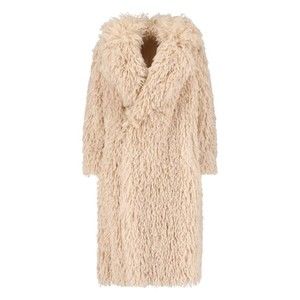 Tagliatore Faux Fur Coat – Beige - NWT